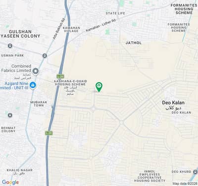 100% Confirm Plot Good Location 120Fit Road One Call Deal In Sha Allah