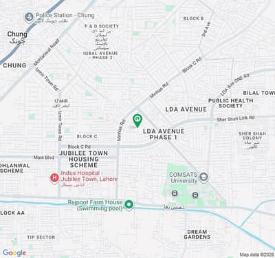 LDA Avenue - Block H 1 Kanal Residential Plot Up For sale