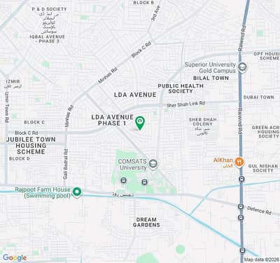1 Kanal Residential Plot In Stunning LDA Avenue - Block J Is Available For Sale