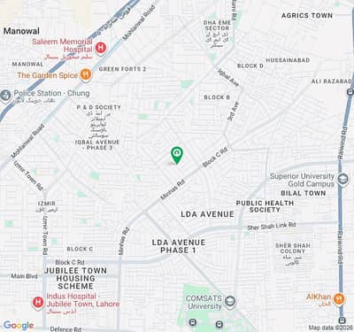 LDA AVENUE 1 D1 BLOCK 60 FEET ROAD 5 MARLA PLOT FOR SALE
