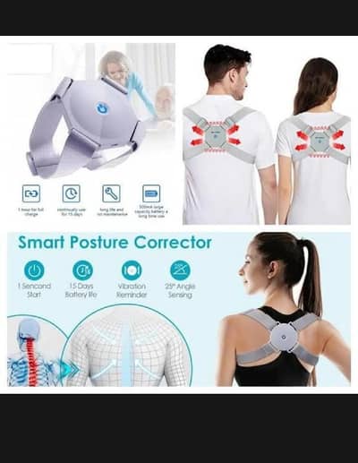 Smart posture correction belt