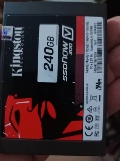 Kingston SSD 240gb for sale