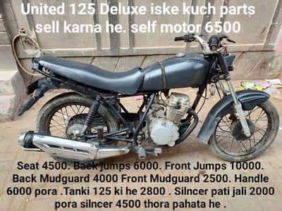 United 125 Deluxe 2017 Hydrabad No