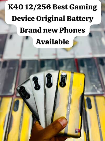 Xiaomi Redmi K40 / 12GB-256GB / PTA Approved / Fresh Stock