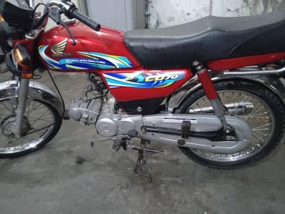 Honda CD70 punjab nmbr urgent sale