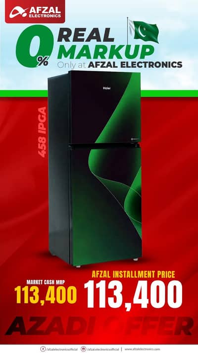 Haier one door fridge