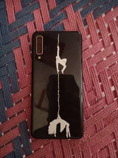 Samsung Mobile A7 4+4 128gb hai exchange possible