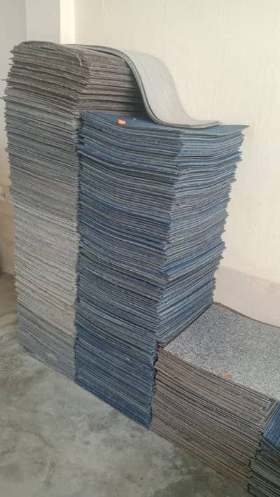 used carpet tiles emported