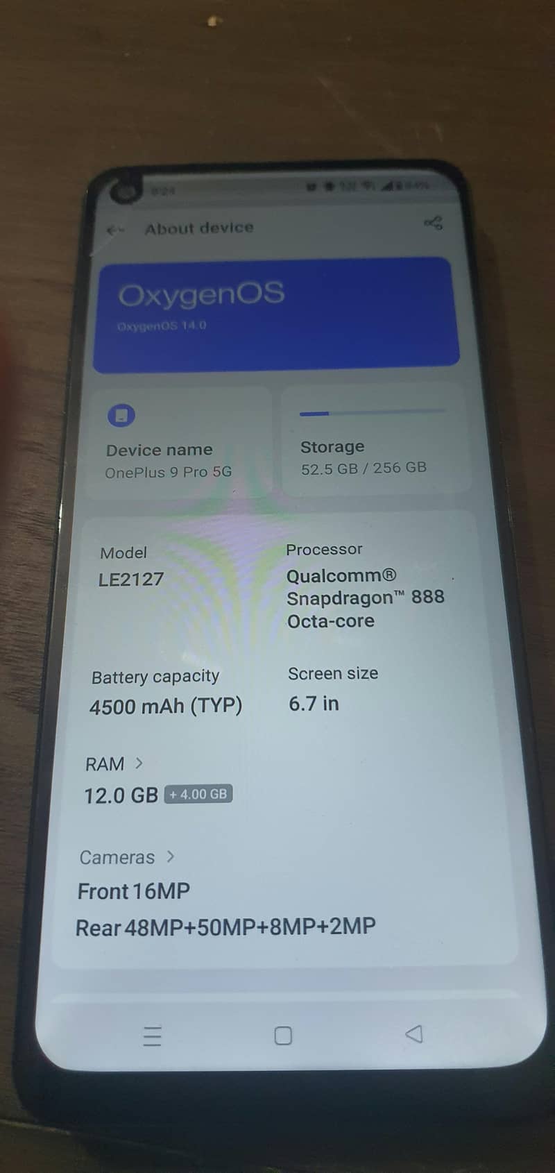 One Plus 9 Pro 2