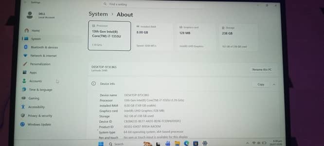 Dell core i7, 13th Gen