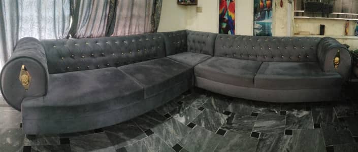 L shape sofa