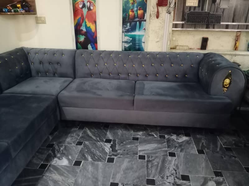 L shape sofa 2