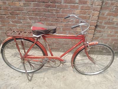 Sohrab Steel Cycle size 20 - Red Color