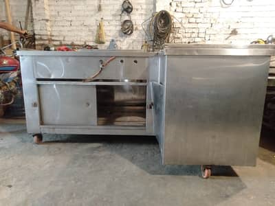 Stainless Steel Tea Counter for Sale – Excellent Condition