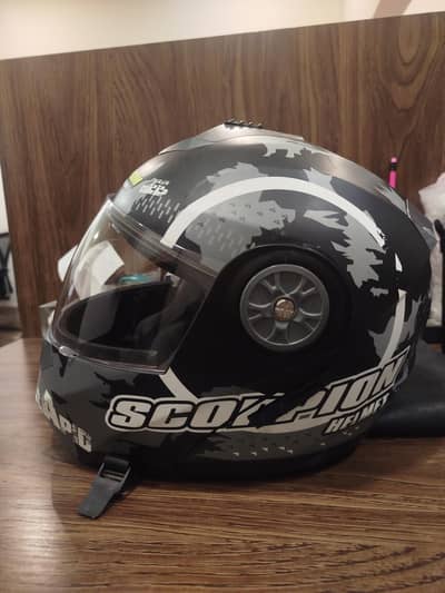 Original Scorpion 3 in 1 Helmet with premium Graphic