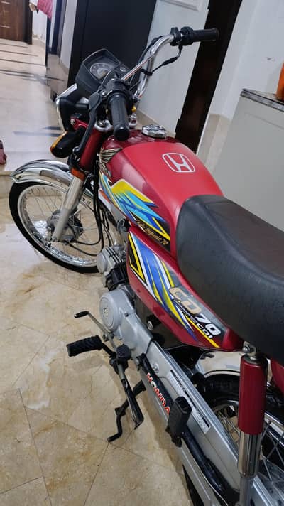 brand new condition honda 70 total original hai