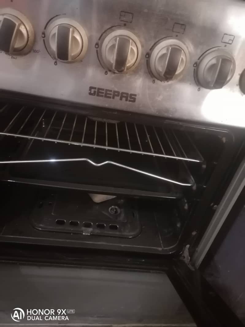 Cooking range 1