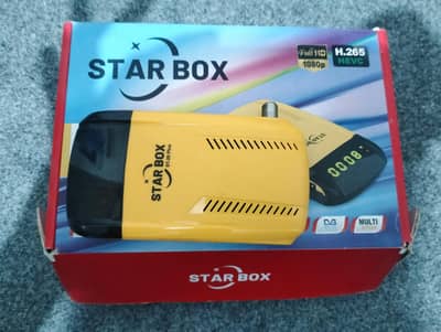 star box IPTV riciver with wifi in very good condition  with 4ft dish