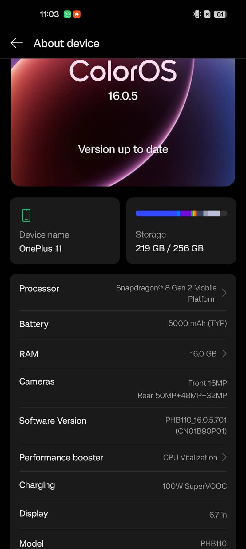One Plus 11 7