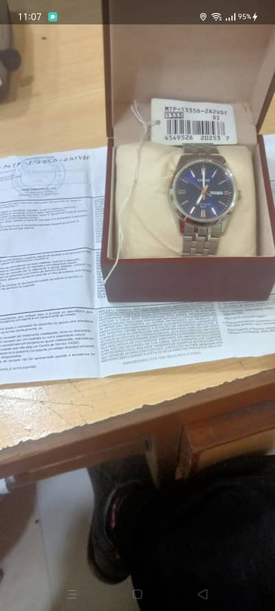 Hello I am selling my original Casio watch