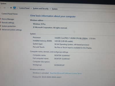 Lenovo Thinkpad Laptop