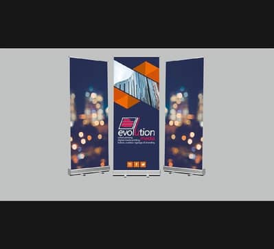Roll up stand flex stand for advertising with bag /portable alluminum