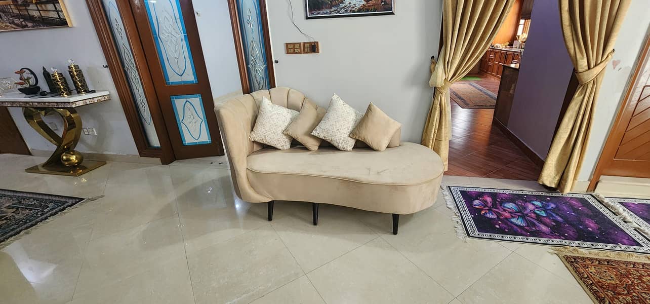 L shape sofa set complete 2