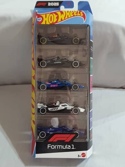 Hot Wheels original F1 pack of 5