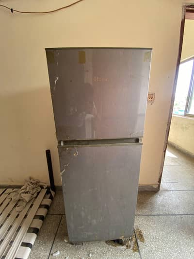 haier two door fridge