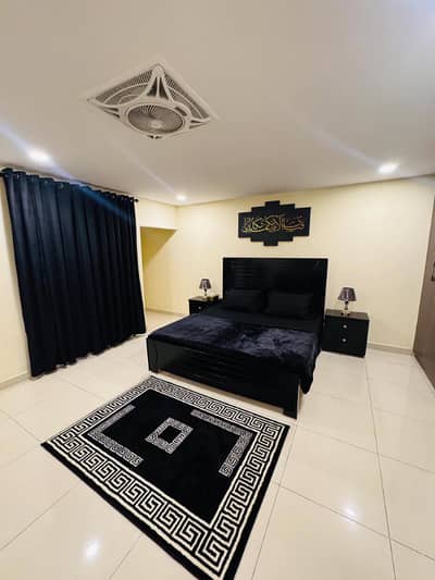 Flat for rent 1bed ROM full furnished apartments safe and scour 100%coupe allow