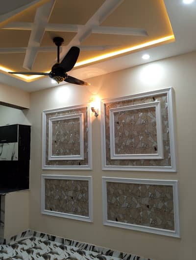 Upper portion for rent saprate gate in main boulevard defence opposite adil hospital