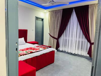 Luxury 2bed ROM full furnished apartments available for short Time Bahria Town Islamabad