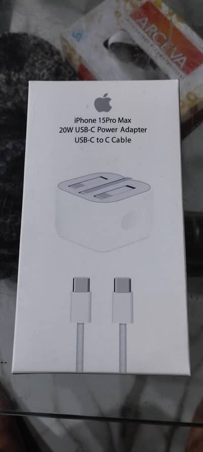 apple charge 20W USB-C Dual Port Charger with Type-C Cable (Brand New)