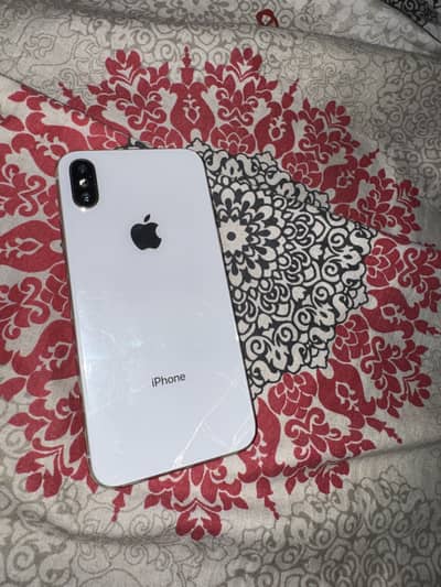 Apple iPhone X all okay ha back crack ha pic ma dak slta ha
