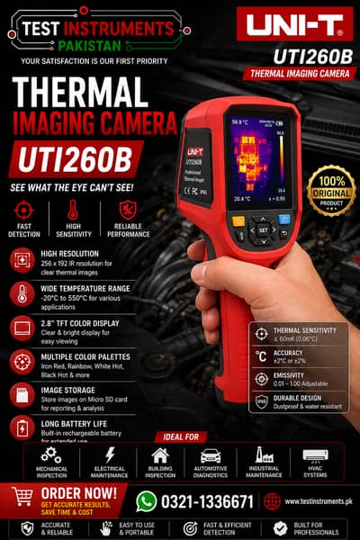 UTI260B UNI-T Thermal Imaging Camera In Pakistan