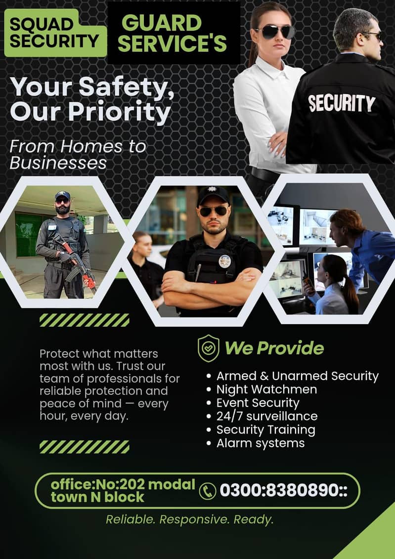 squad security guard service's 1