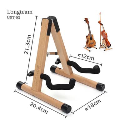 Ukulele/Violin Wooden Stand by Longteam