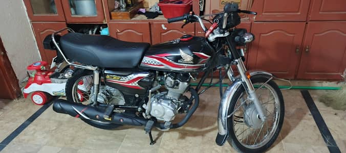 honda cg 125 2024 model urgent sale