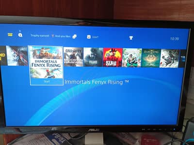 PS4 SLIM JAILBREAK ONE TB WITH ASUS GAME LED