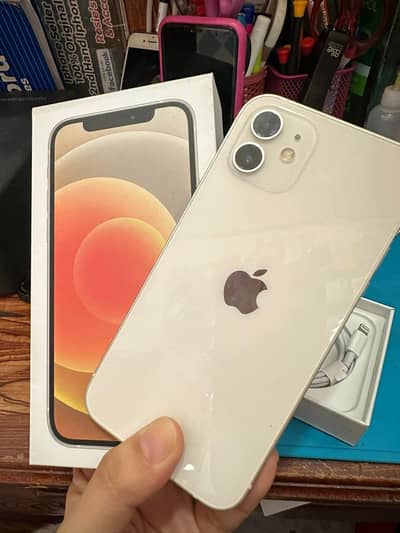 Apple iPhone 12 128 GB full box pta approved 03267238870