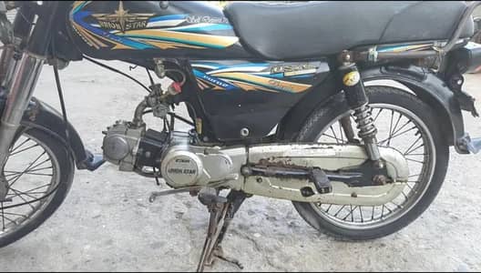 Union Star 70cc Model 2021 Karachi Registered