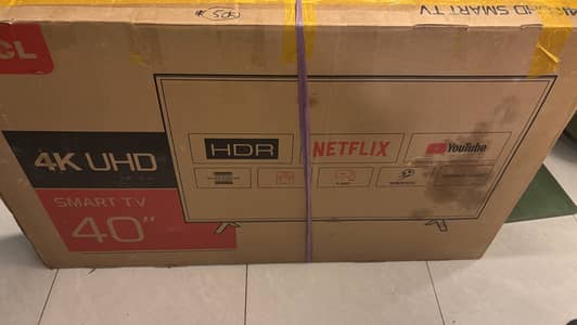 TCL L40P62US 40” 4K UHD Smart LED TV