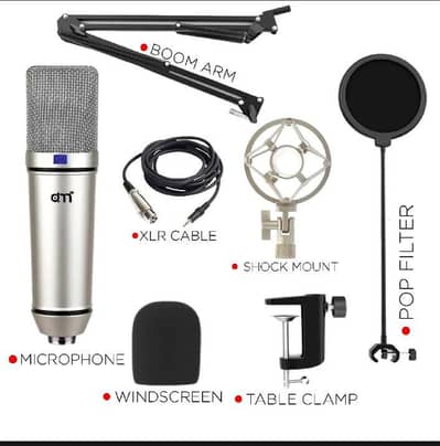 DM AUDIO BM800 Ultra Studio Condenser Microphone Kit