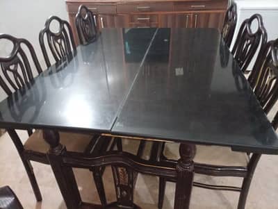 Dinning table and chairs