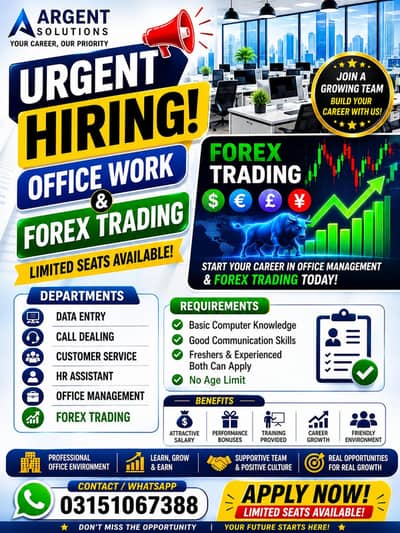 Urgent Hiring