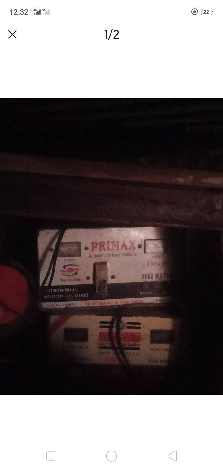 PRIMAX automatic voltage stablizer 1
