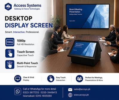 Digital Interactive Standee-Touch Kiosk Display Accsys. pk 03233677253