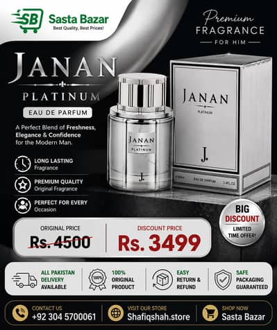 J. Perfume Original 100ml |Long Lasting Fragrance |Men &Women Perfume
