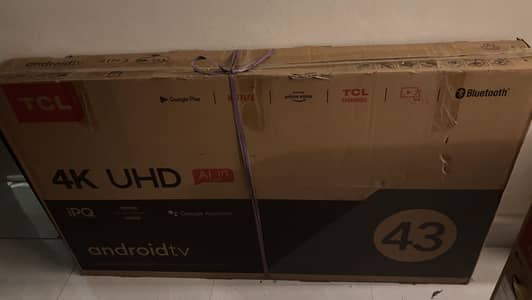 TCL 43P615 43” 4K UHD Android Smart