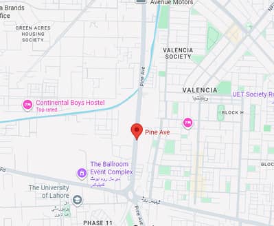 8 Marla Commercial Plot on PINE AVENUE